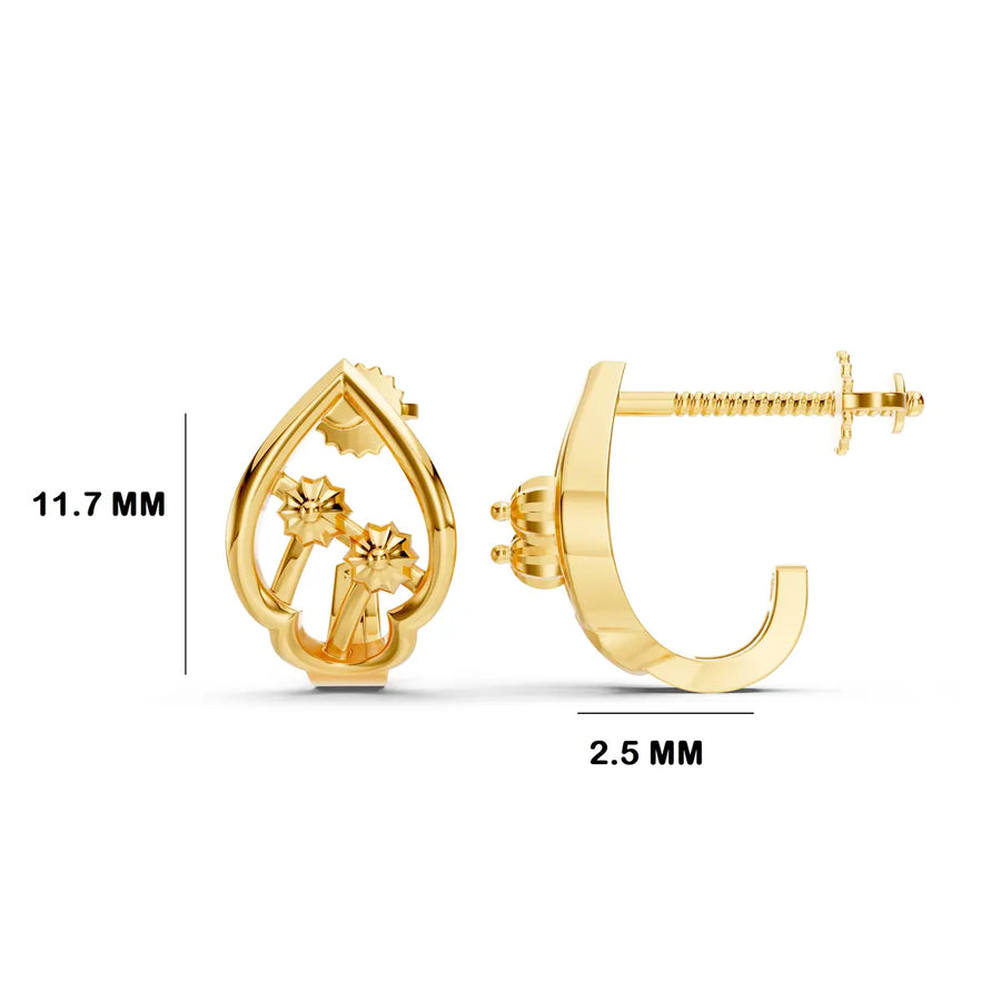 Myrelle Florique Curva Earrings