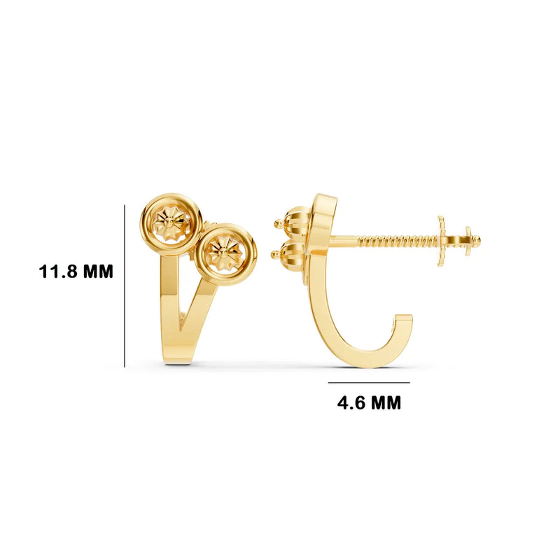 Selmora Twinstar Orbit Hoops