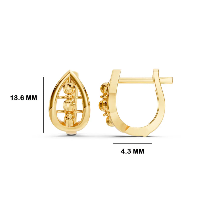 Yavrenza Pearcrest Bali Earrings