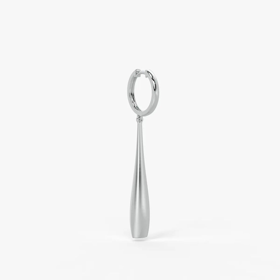 Elara Sway Drop Hoop Earrings