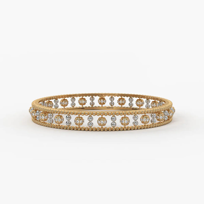 Vianelle Bead Bloom Bangle