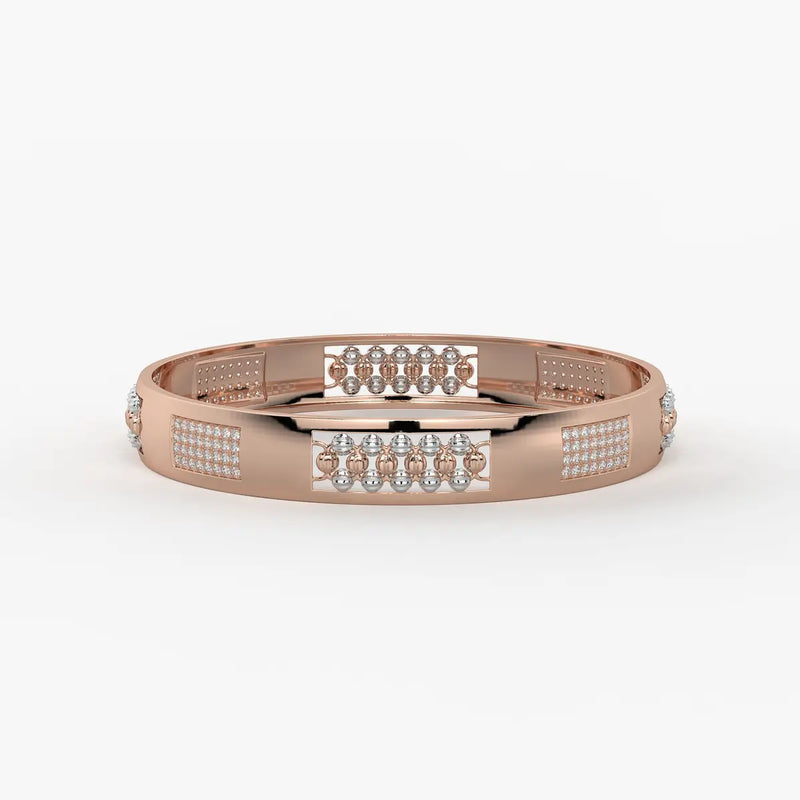 Aurelle Beadline Radiance Bangle
