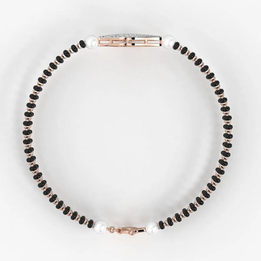 Elysia Dual-Strand Mangalsutra Bracelet