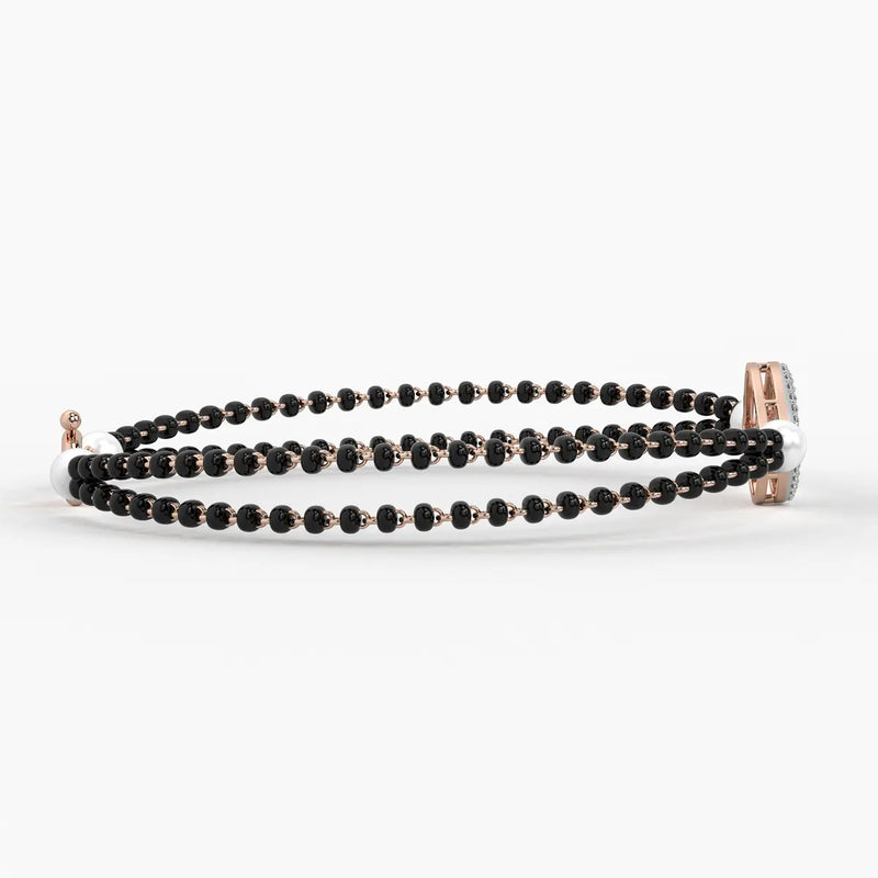 Elysia Dual-Strand Mangalsutra Bracelet
