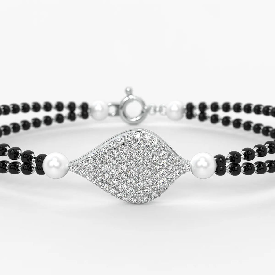 Elysia Dual-Strand Mangalsutra Bracelet