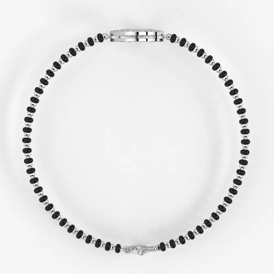 Auspicious Swastik Motif Mangalsutra Bracelet