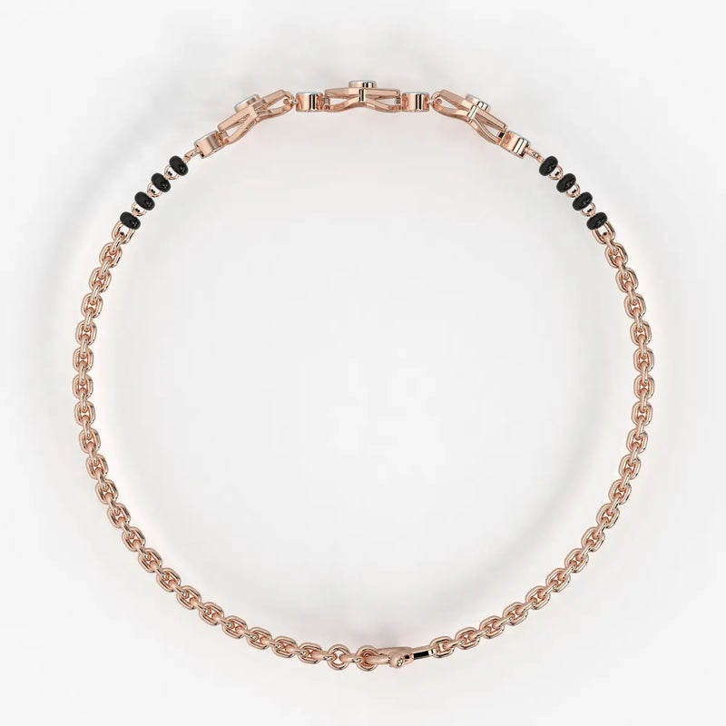 Milano-inspired Diamond Mangalsutra Bracelet