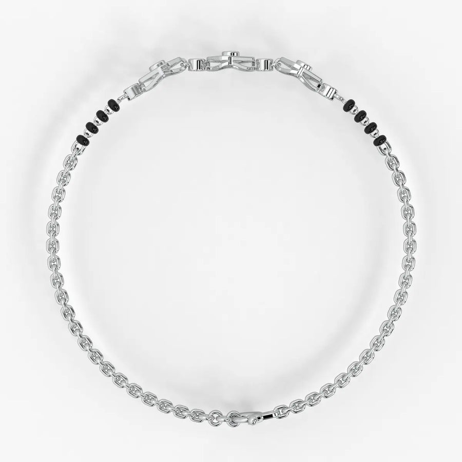 Milano-inspired Diamond Mangalsutra Bracelet