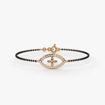 Evil Eye Motif Mangalsutra Bracelet