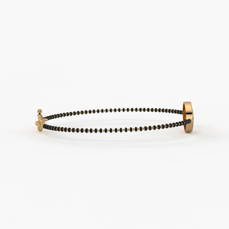 Evil Eye Motif Mangalsutra Bracelet