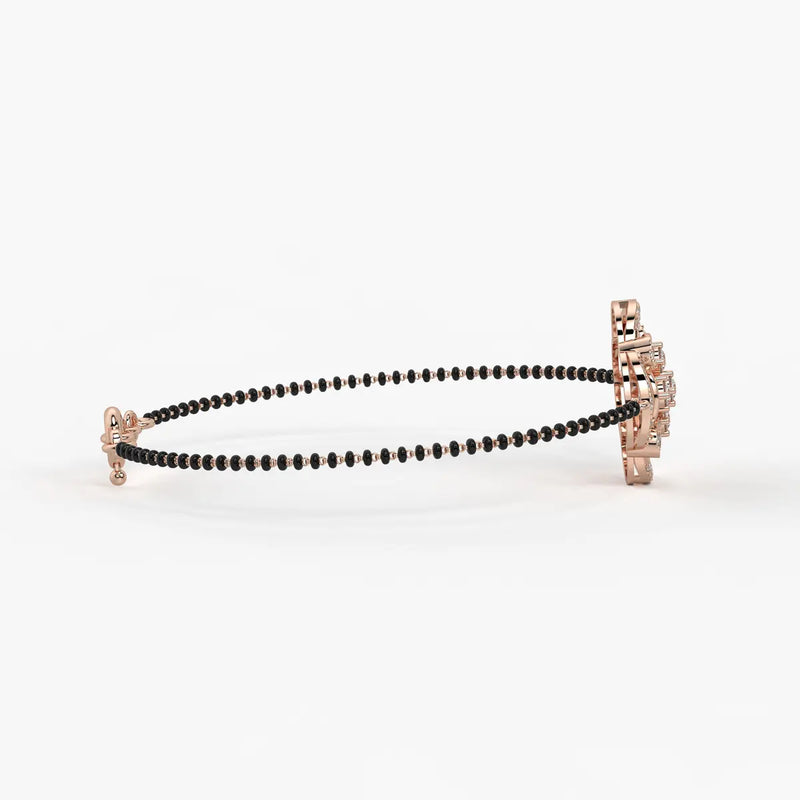 Bloom Flower Mangalsutra Bracelet