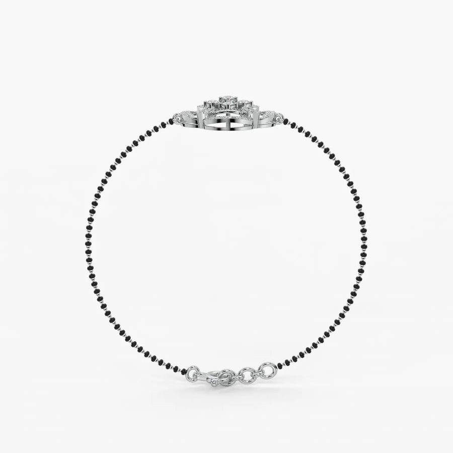 Bloom Flower Mangalsutra Bracelet