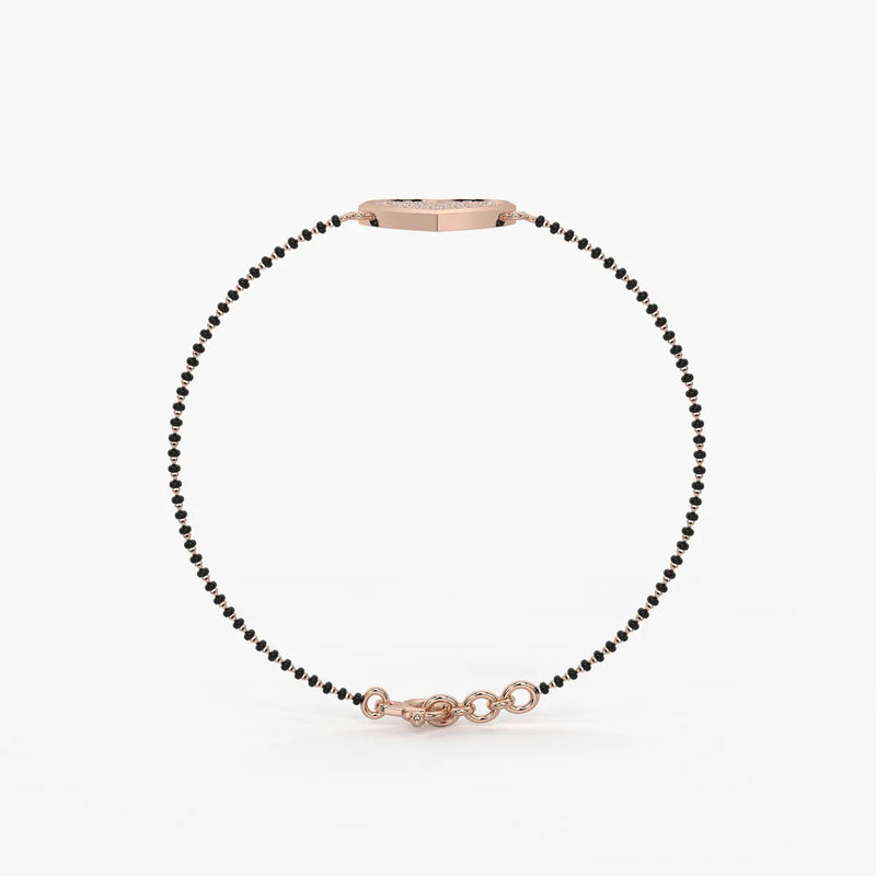Radiant Heart Mangalsutra Bracelet