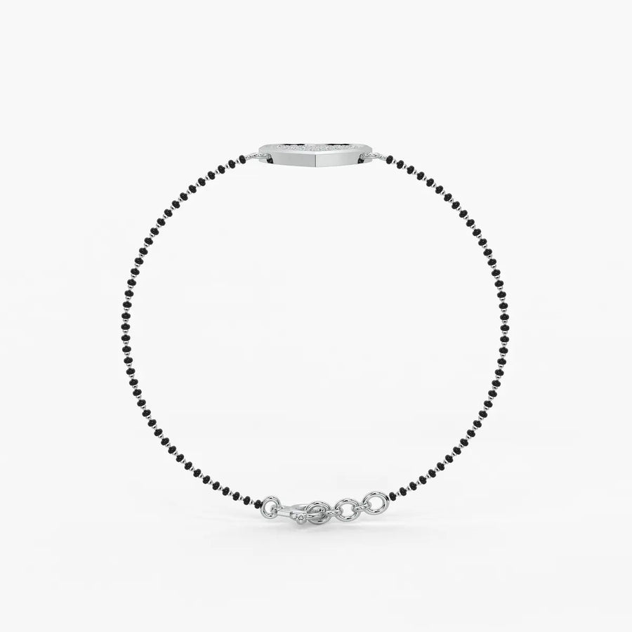Radiant Heart Mangalsutra Bracelet