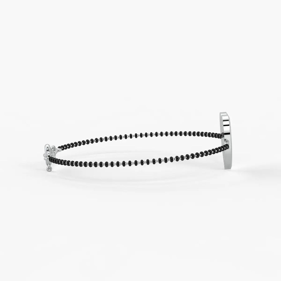 Radiant Heart Mangalsutra Bracelet
