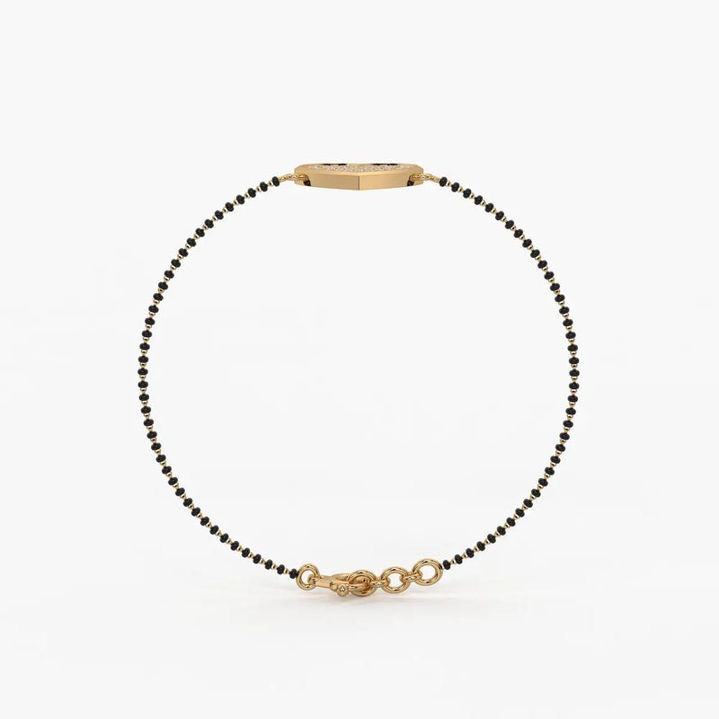 Radiant Heart Mangalsutra Bracelet