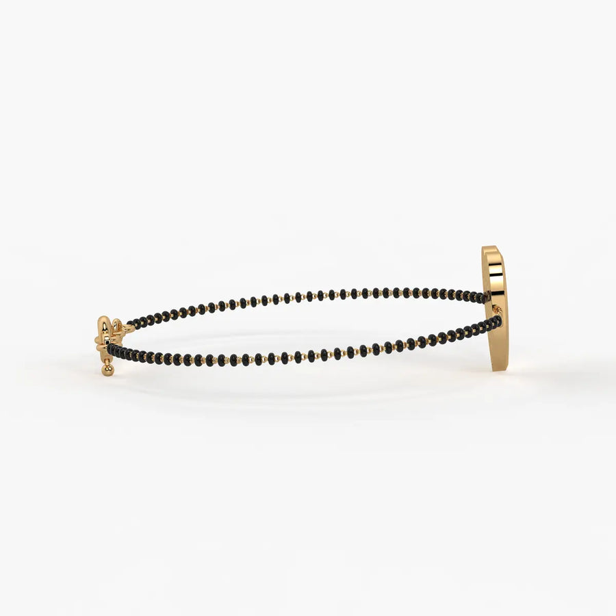 Radiant Heart Mangalsutra Bracelet