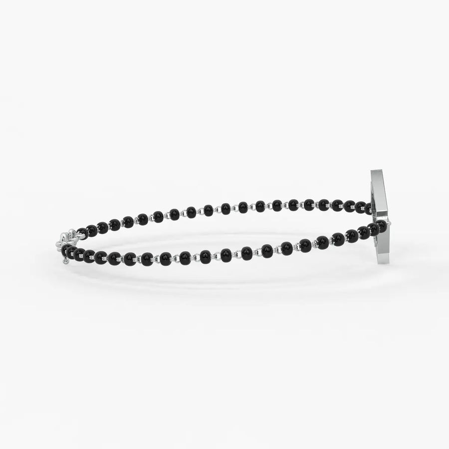 Square Frame Mangalsutra Bracelet