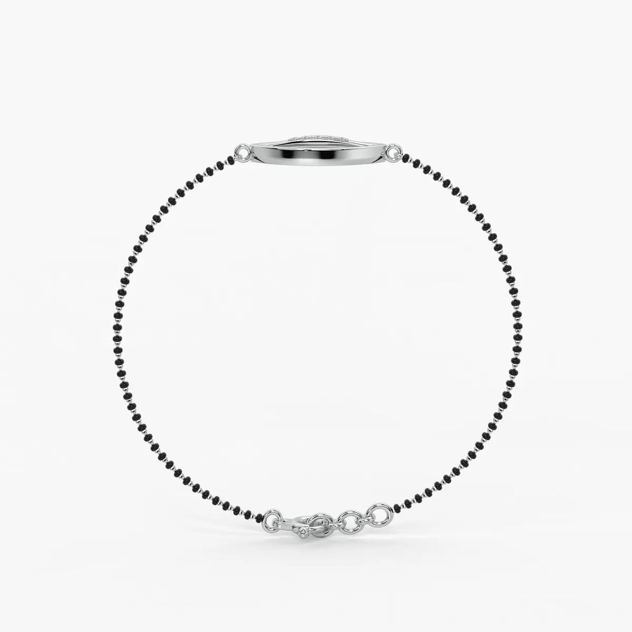 Leaf Drop Mangalsutra Bracelet