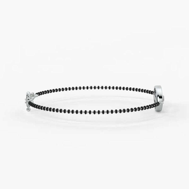 Leaf Drop Mangalsutra Bracelet