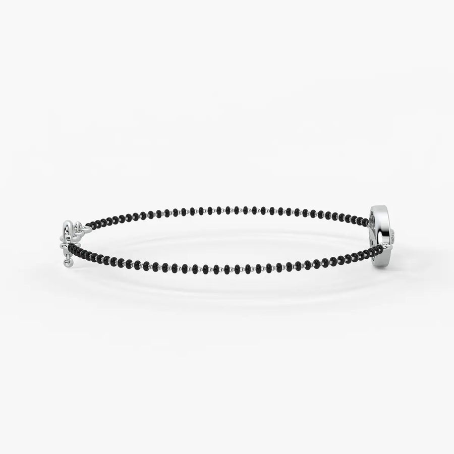 Leaf Drop Mangalsutra Bracelet