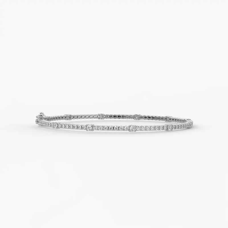 Aurevyn Diamond Silque Tennis Bracelet
