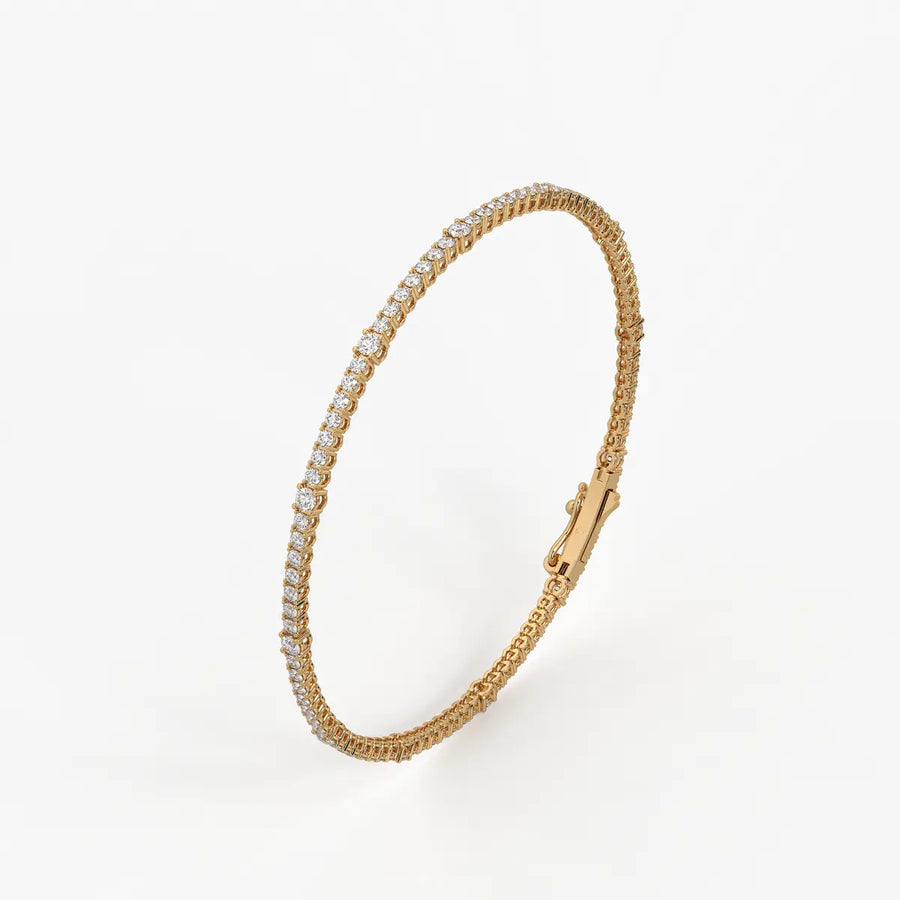 Aurevyn Diamond Silque Tennis Bracelet