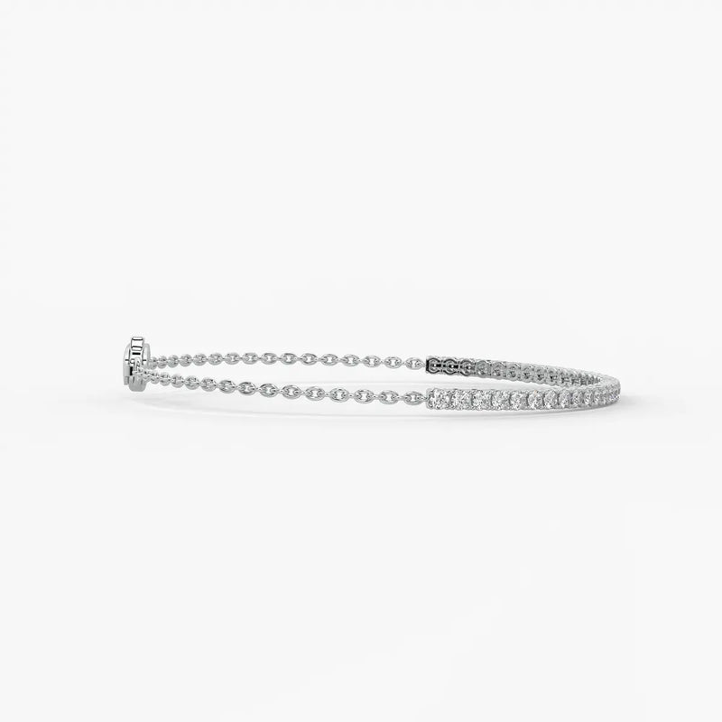 Serelune Diamond Flexi Tennis Bracelet