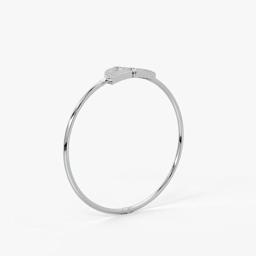 Crescent Buckle Designer Bracelet