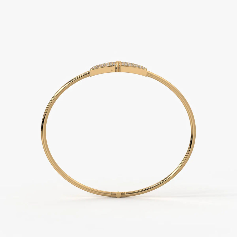 Crescent Buckle Designer Bracelet