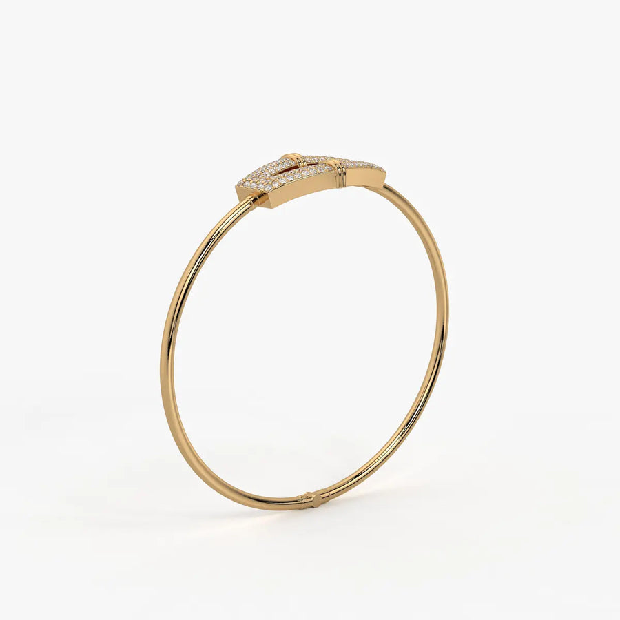 Double Edge Marquise Designer Bracelet