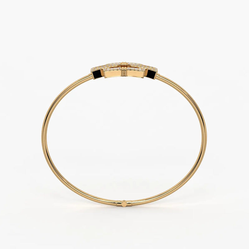 Zigzag Link Designer Bracelet