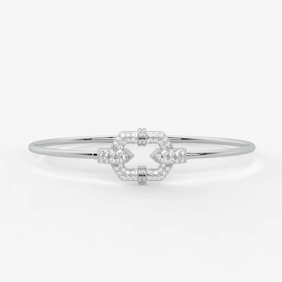 Interlock Halo Designer Bracelet