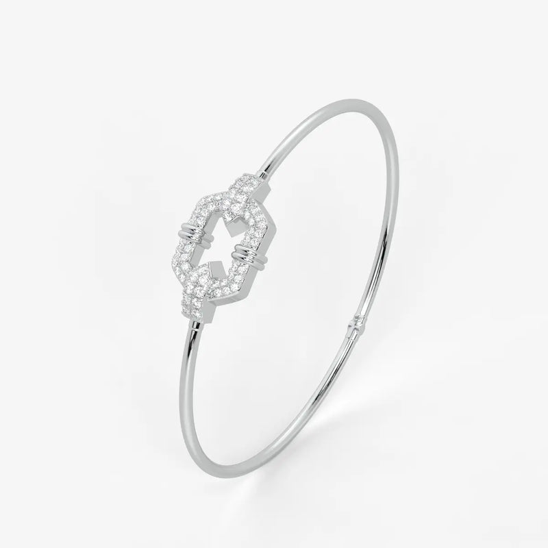 Interlock Halo Designer Bracelet