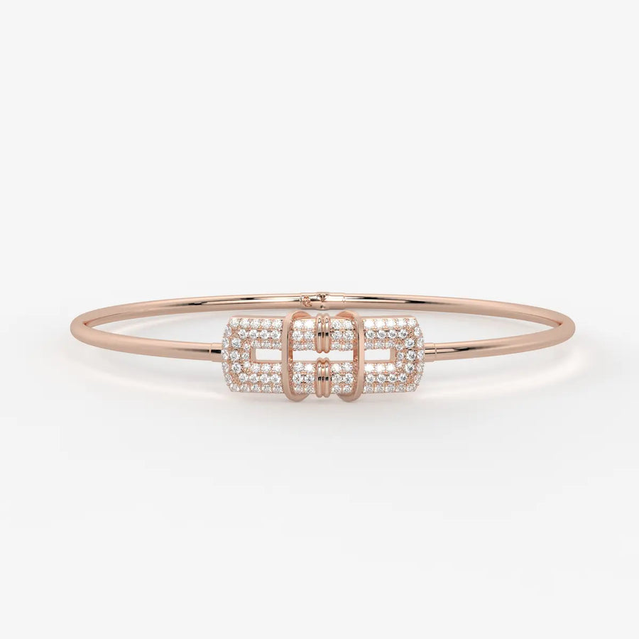 Buckled Bar Designer Bracelet