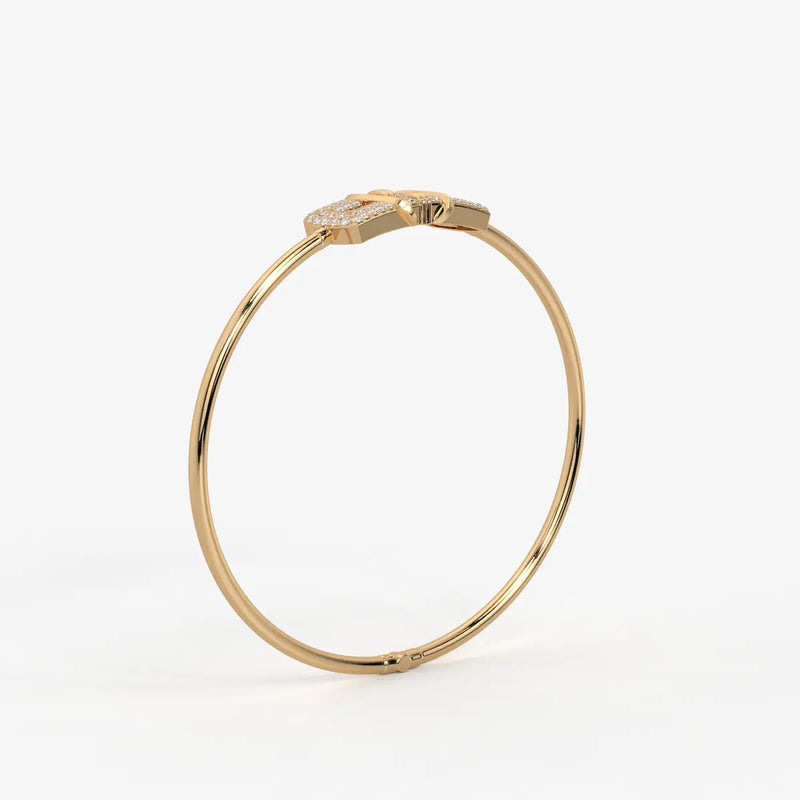 Buckled Bar Designer Bracelet