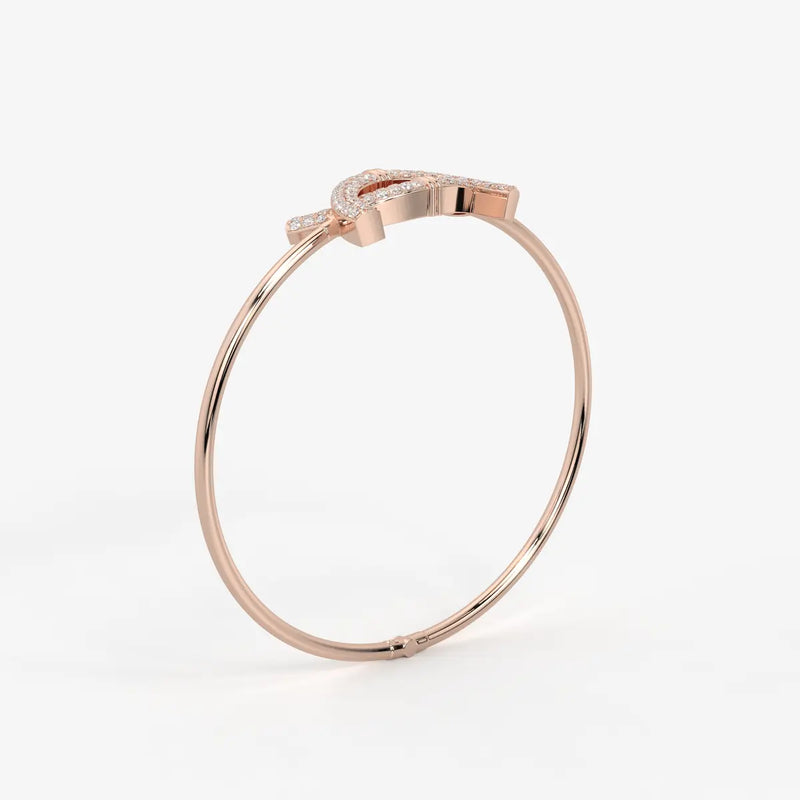 Cross Loop Designer Bracelet
