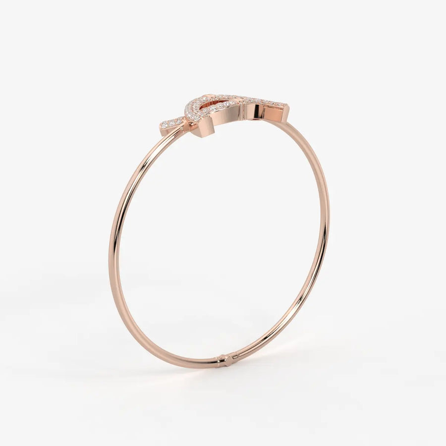 Cross Loop Designer Bracelet