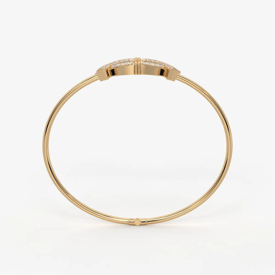 Cross Loop Designer Bracelet