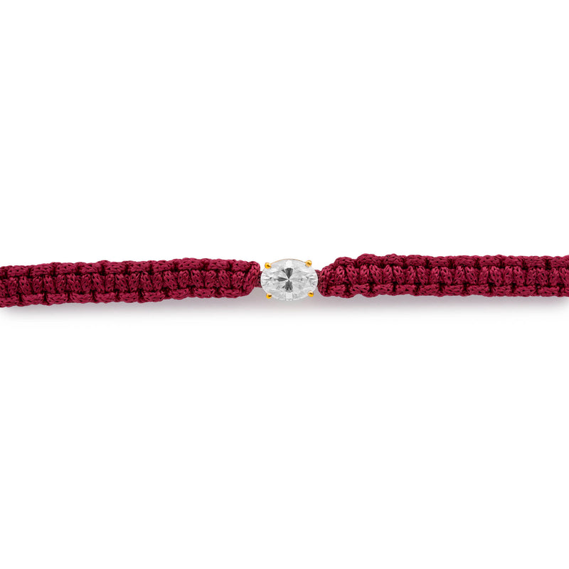 Luxe Solo Oval Prong Band