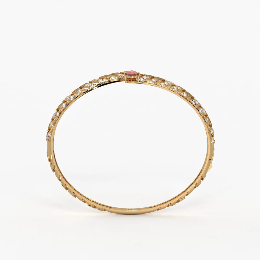 Rosyra Chevron Drop Bracelet