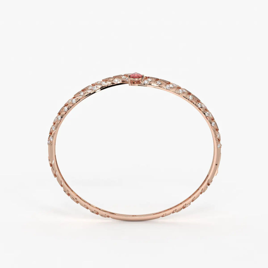 Rosyra Chevron Drop Bracelet