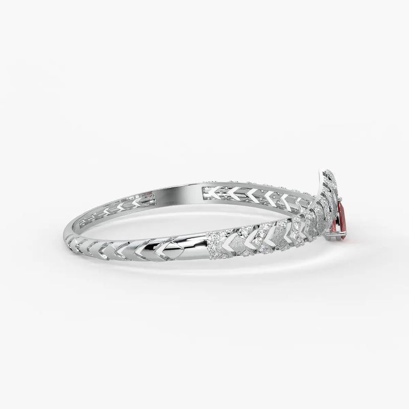 Rosyra Chevron Drop Bracelet