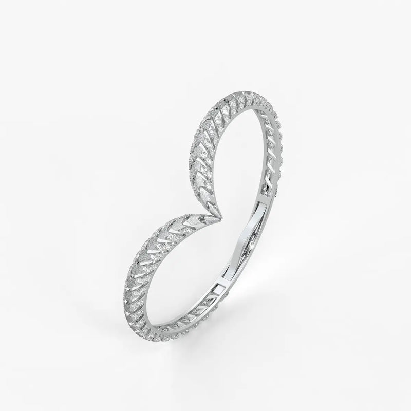 Aurevyn Chevron Crown Bracelet