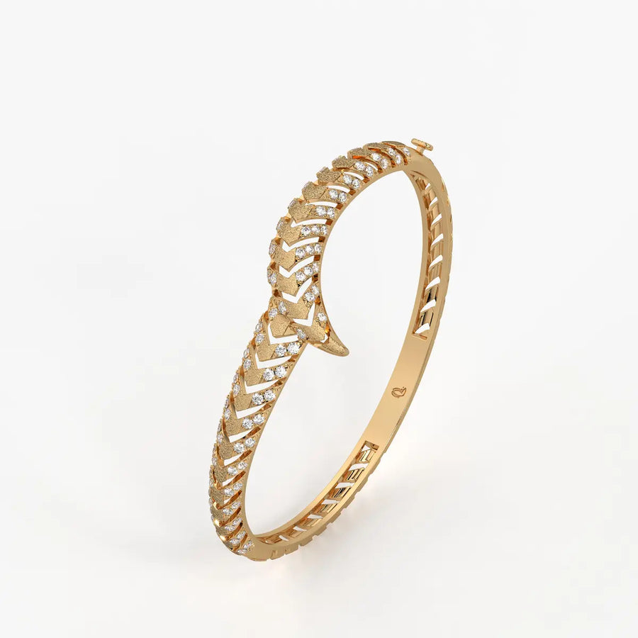 Virelle Chevron Twist Bracelet
