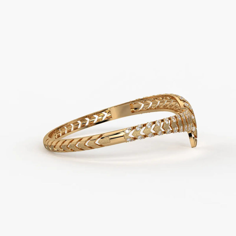 Virelle Chevron Twist Bracelet