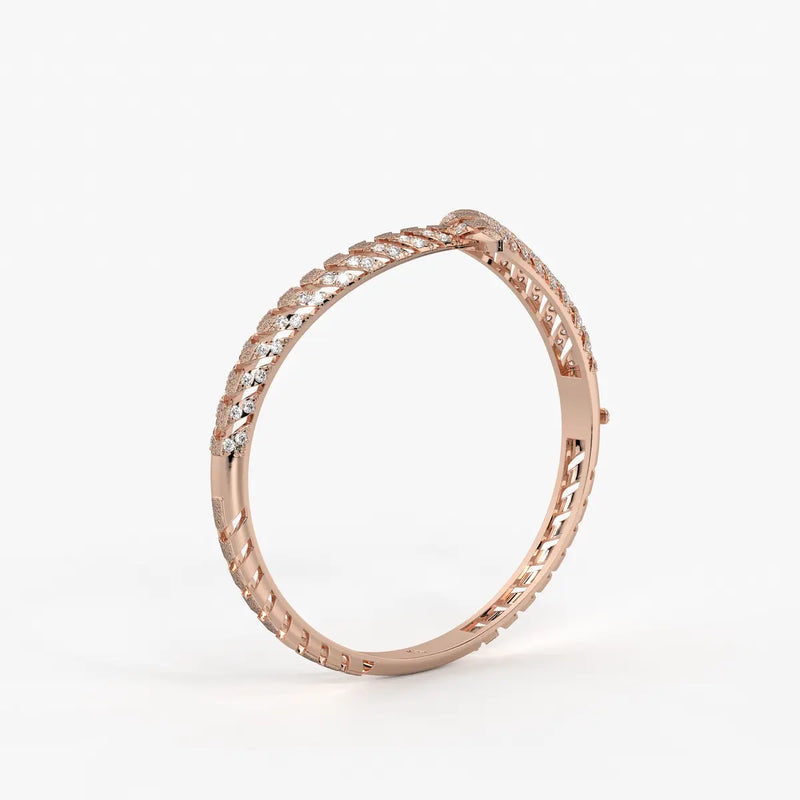 Virelle Chevron Twist Bracelet
