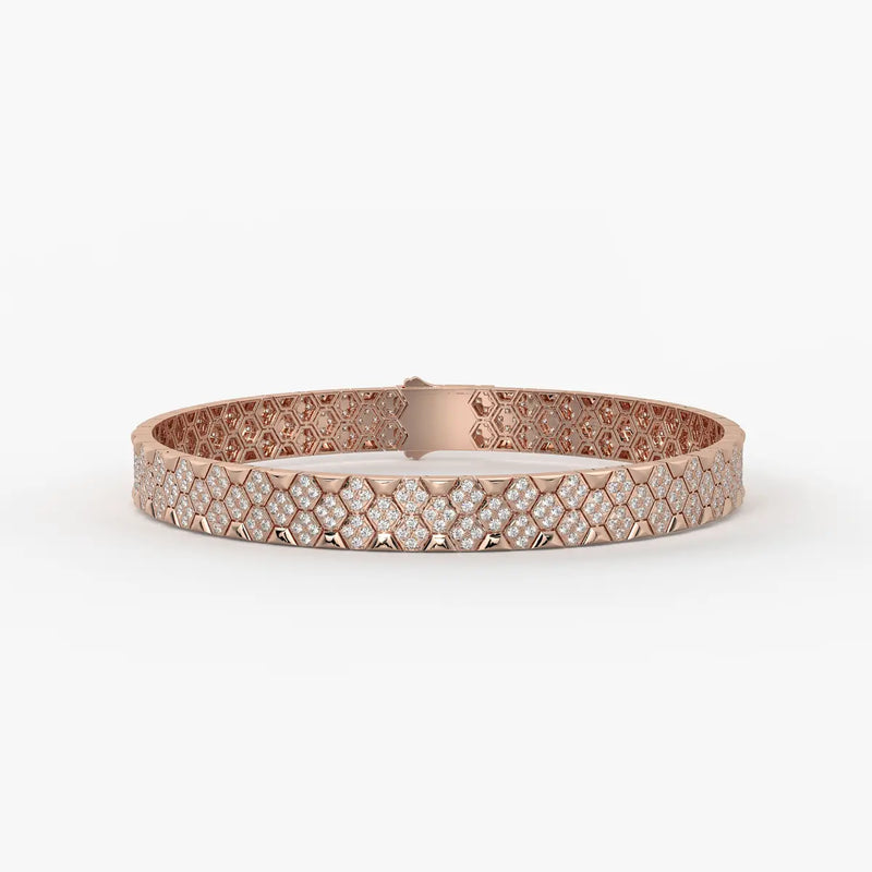 Hexara Glint Weave Bracelet