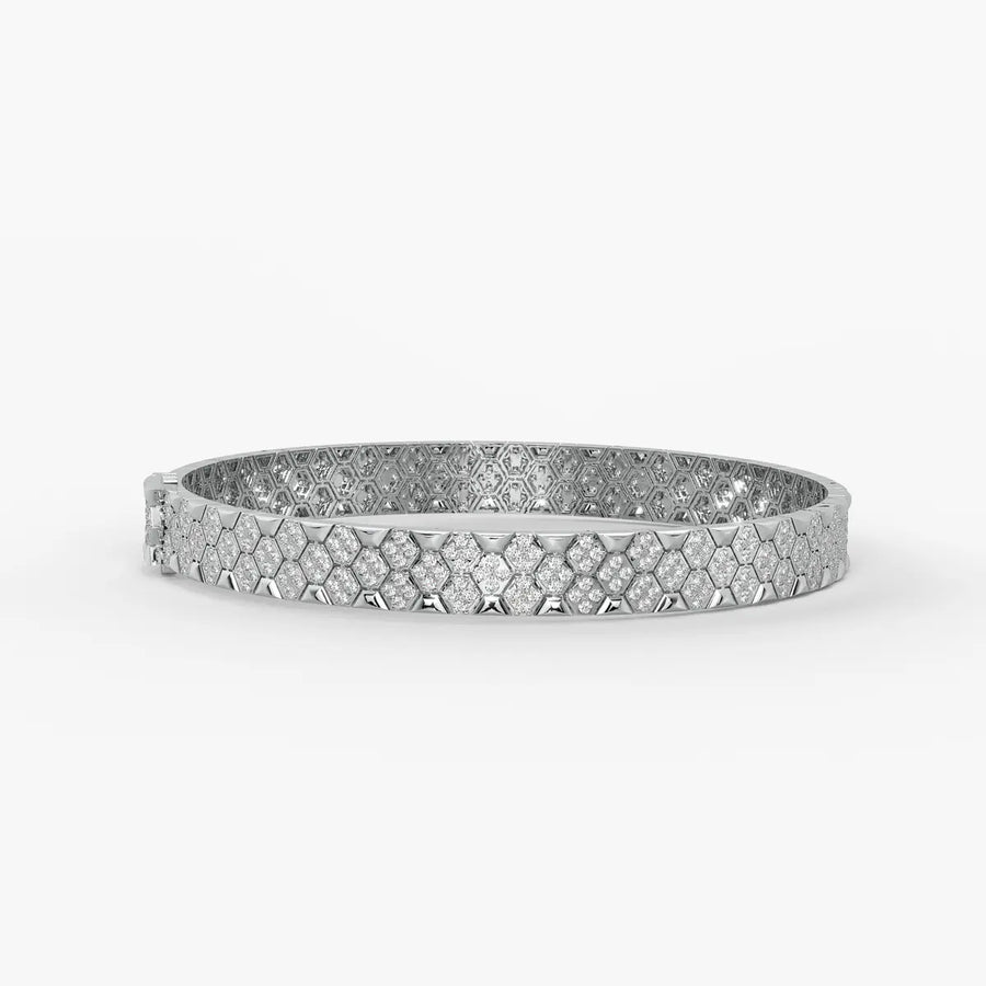 Hexara Glint Weave Bracelet