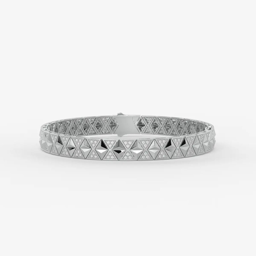 Qyverra Diamond Axiomcrest Bracelet